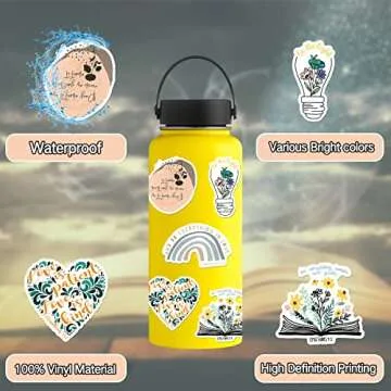 VGZZ Bible Stickers - 100PCS Jesus Scripture Stickers, Verse Journaling Supplies, Adults Decals for ...