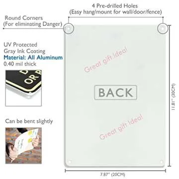 Affirmations Positive Lyrics Sign 8X12 for Music Lovers, Gift for All Ages, Decor for Girls, Boys, W...