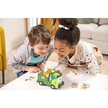 Goliath Trash Stash Game - No Reading Required, Ages 4+, 2-4 Players, Green