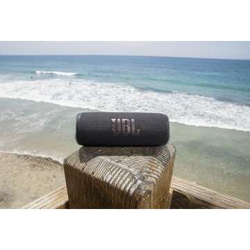 JBL Flip 6 - Portable Bluetooth Speaker, powerful sound and deep bass, IPX7 waterproof, 12 hours of playtime, JBL PartyBoost for multiple speaker pairing for home, outdoor and travel (Green)