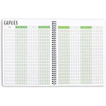 Spiral Bound Weekly Lesson Planner for Teachers