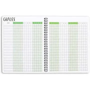 Spiral Bound Weekly Lesson Planner for Teachers