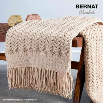 Bernat Blanket Super Bulky Acrylic Yarn - 2 Pack