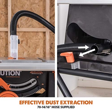 Portable Evolution Rage 5-S Table Saw for Multi-Material Cutting