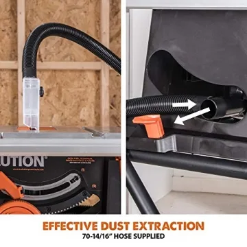 Portable Evolution Rage 5-S Table Saw for Multi-Material Cutting