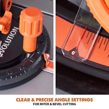 Portable Evolution Rage 5-S Table Saw for Multi-Material Cutting