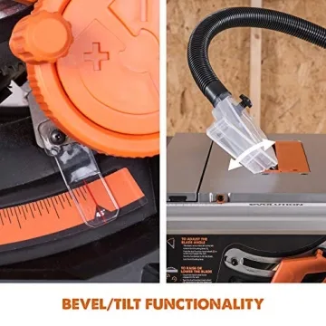 Portable Evolution Rage 5-S Table Saw for Multi-Material Cutting