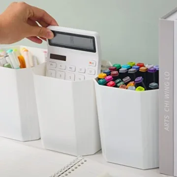 Citylife 17 QT Clear Storage Bins for Crafts and Tools