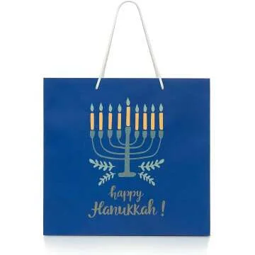 Hanukkah Gift Bag Set for 8 Nights – Fill & Celebrate!