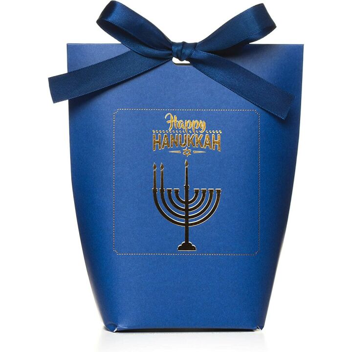 Hanukkah Gift Bag Set for 8 Nights – Fill & Celebrate!