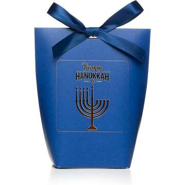 Hanukkah Gift Bag Set for 8 Nights – Fill & Celebrate!