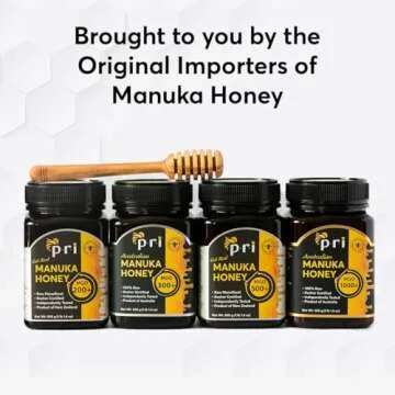 P.R.I Manuka Honey & Lemon Nuggets, Sweet and All Natural Hard Candy Treat, 3.5oz