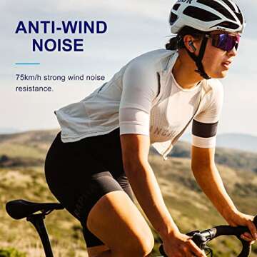 QCY HT05 Active Noise Cancelling Earbuds - 30H Playtime