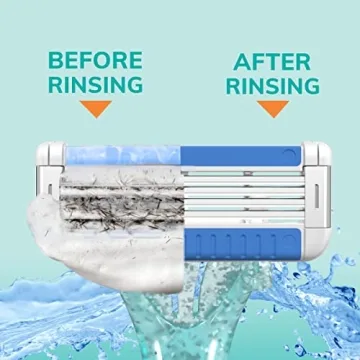 BIC EasyRinse Women's Razors for Smooth Shaves