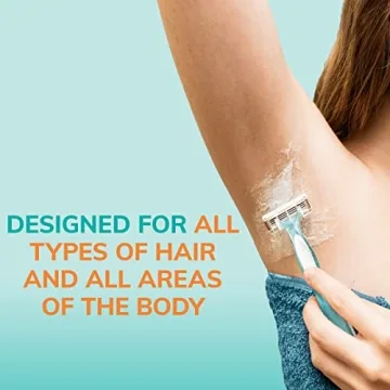 BIC EasyRinse Women's Razors for Smooth Shaves