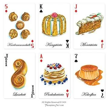 FIKA Playing Cards Celebrate Baking Art with Unique Deck