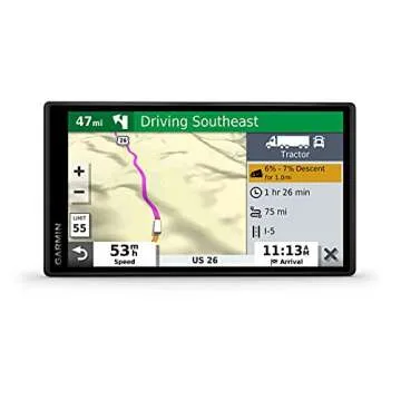 Garmin Dezl OTR500 GPS Truck Navigator for Custom Routing