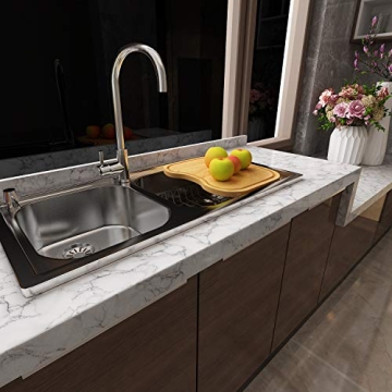 Livelynine Peel and Stick Marble Wallpaper for Home Decor