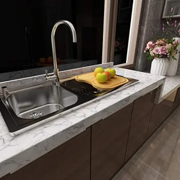 Livelynine Peel and Stick Marble Wallpaper for Home Decor