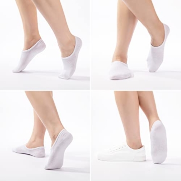 IDEGG No Show Socks - Stylish Anti-Slip Comfort for All