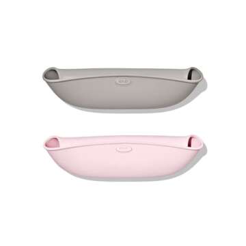 OXO Tot Roll-Up Bib - 2 Pack - Drizzle and Blossom