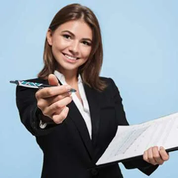 Pilot, Precise V5 RT Deco Collection Refillable & Retractable Liquid Ink Rolling Ball Pens, Extra Fine Point 0.5 mm, Black/Blue/Red/Green/Purple, Pack of 5