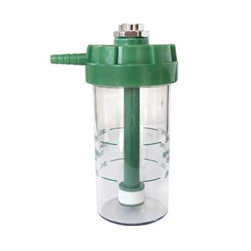 WX-YQ01 Oxygen Pressure Reducer Meter Regulator CGA540 Buoy with G5/8-14 Outlet Female Thread and Tube