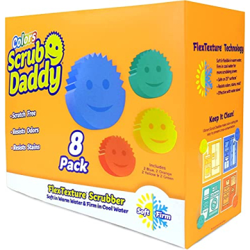 Scrub Daddy Sponges - Scratch-Free, Odor Resistant Cleaning Magic