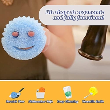 Scrub Daddy Sponges - Scratch-Free, Odor Resistant Cleaning Magic
