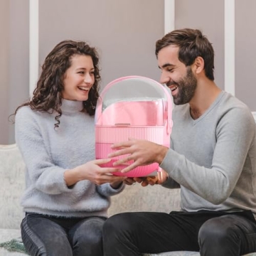 MASSY Egg Shape Portable Makeup Organizer for Elegance