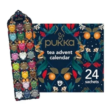 Pukka 2024 Organic Tea Advent Calendar | 24 Black/Green Teas & Infusions