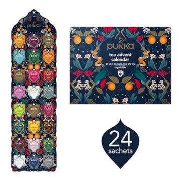2024 Pukka Organic Tea Advent Calendar Gift Set