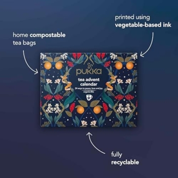 2024 Pukka Organic Tea Advent Calendar Gift Set