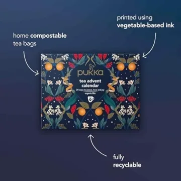 2024 Pukka Organic Tea Advent Calendar Gift Set