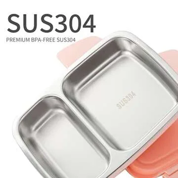 Freshmage Bento Box - Stainless Steel & Leakproof