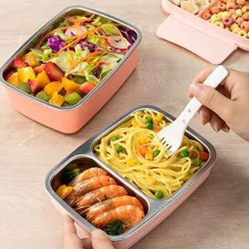 Freshmage Bento Box - Stainless Steel & Leakproof