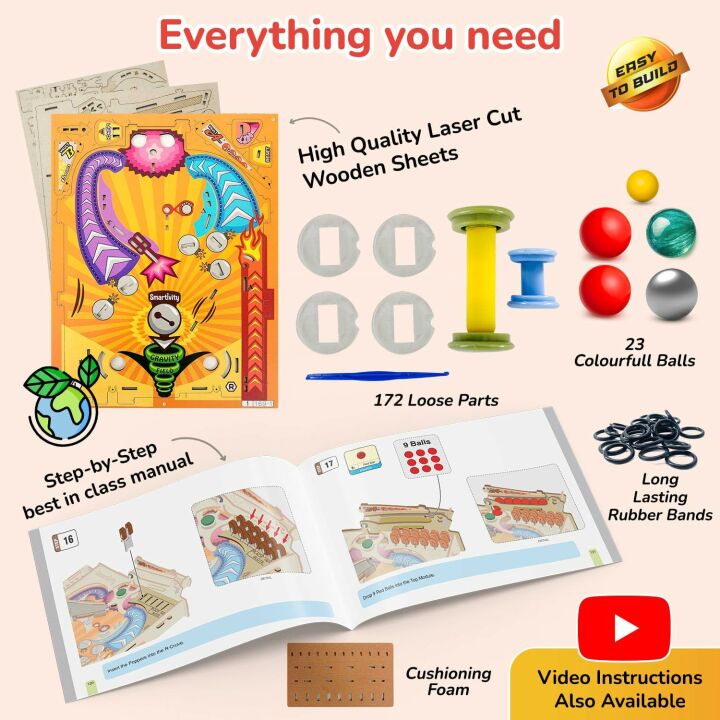 DIY STEM Pinball Machine for Kids - Engaging Learning Fun