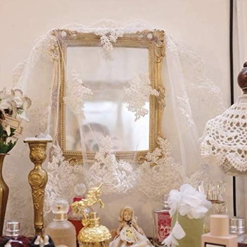 Lemonadeus Ornate Gold Baroque Frame Mirror 11x9.5