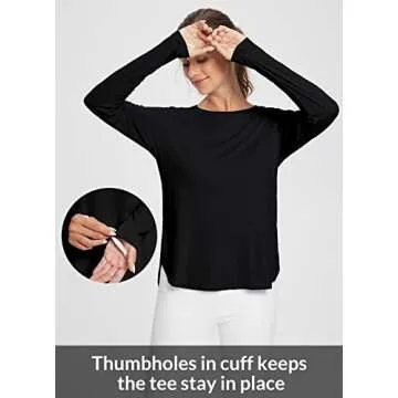BALEAF Women's UPF 50+ Long Sleeve Hiking Shirt