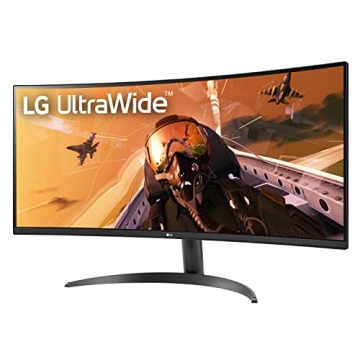 LG 34WP60C-B 34-Inch Curved UltraWide Monitor