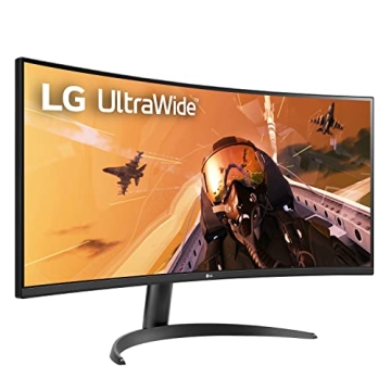 LG 34WP60C-B 34-Inch Curved UltraWide Monitor