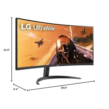 LG 34WP60C-B 34-Inch Curved UltraWide Monitor