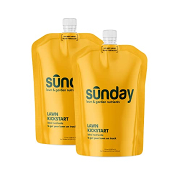 Sunday Lawn Kickstart Fertilizer - Easy Application, Greener Lawns, 42.3oz