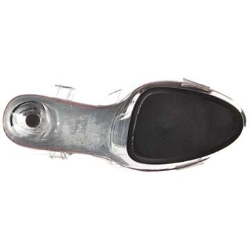 Chic Ellie Shoes Women's Clear Platform Sandals