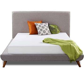 Live & Sleep Classic Twin Mattress - Medium Firm Plush Memory Foam Mattress in a Box - Cool Bed in a...