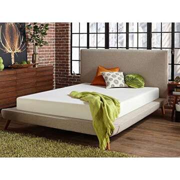 Live & Sleep Classic Twin Mattress - Medium Firm Plush Memory Foam Mattress in a Box - Cool Bed in a Box - Firm Support - CertiPUR Certified 10 Year Warranty - Twin Size