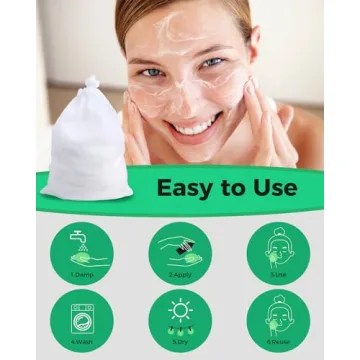 ProCIV Reusable Makeup Remover Pads - Eco-Friendly Version