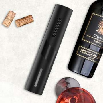 Effortless COKUNST Electric Wine Opener - Perfect Gift