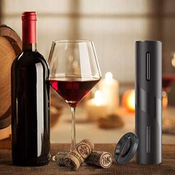 Effortless COKUNST Electric Wine Opener - Perfect Gift
