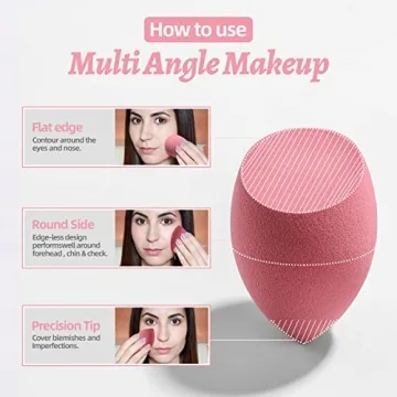 BS-MALL 7-Piece Makeup Sponge Set for Flawless Application